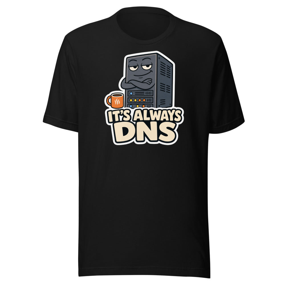 It's Always DNS server tee, front